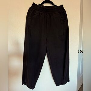 Loose cotton pants